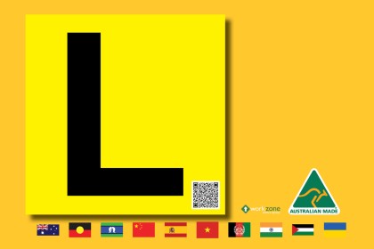 DriveAbout L Plate