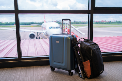 Luggage in airport 